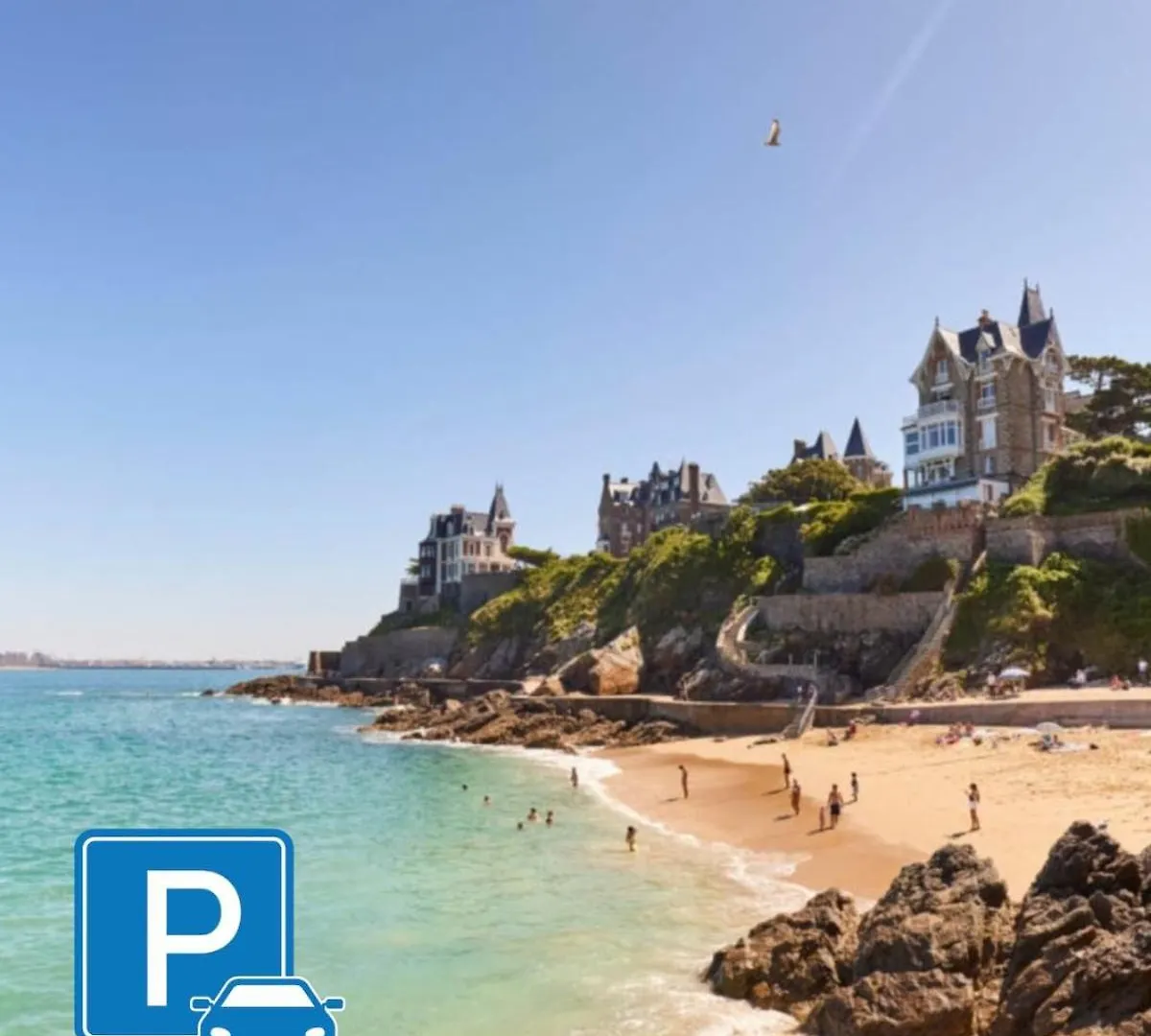 T3 Tout Confort , Plage A Pied, Garage Prive Ντινάρ